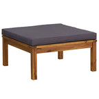 vidaXL 12-tlg. Garten-Lounge-Set mit Auflage Massivholz Akazie