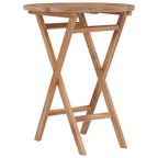 vidaXL 3-tlg. Garten-Essgruppe Massivholz Teak