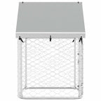 vidaXL Outdoor-Hundezwinger mit Dach 100x100x150 cm