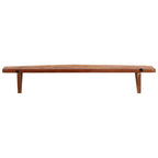 vidaXL Wandregale 2 Stk. 110x20x18 cm Massivholz Akazie
