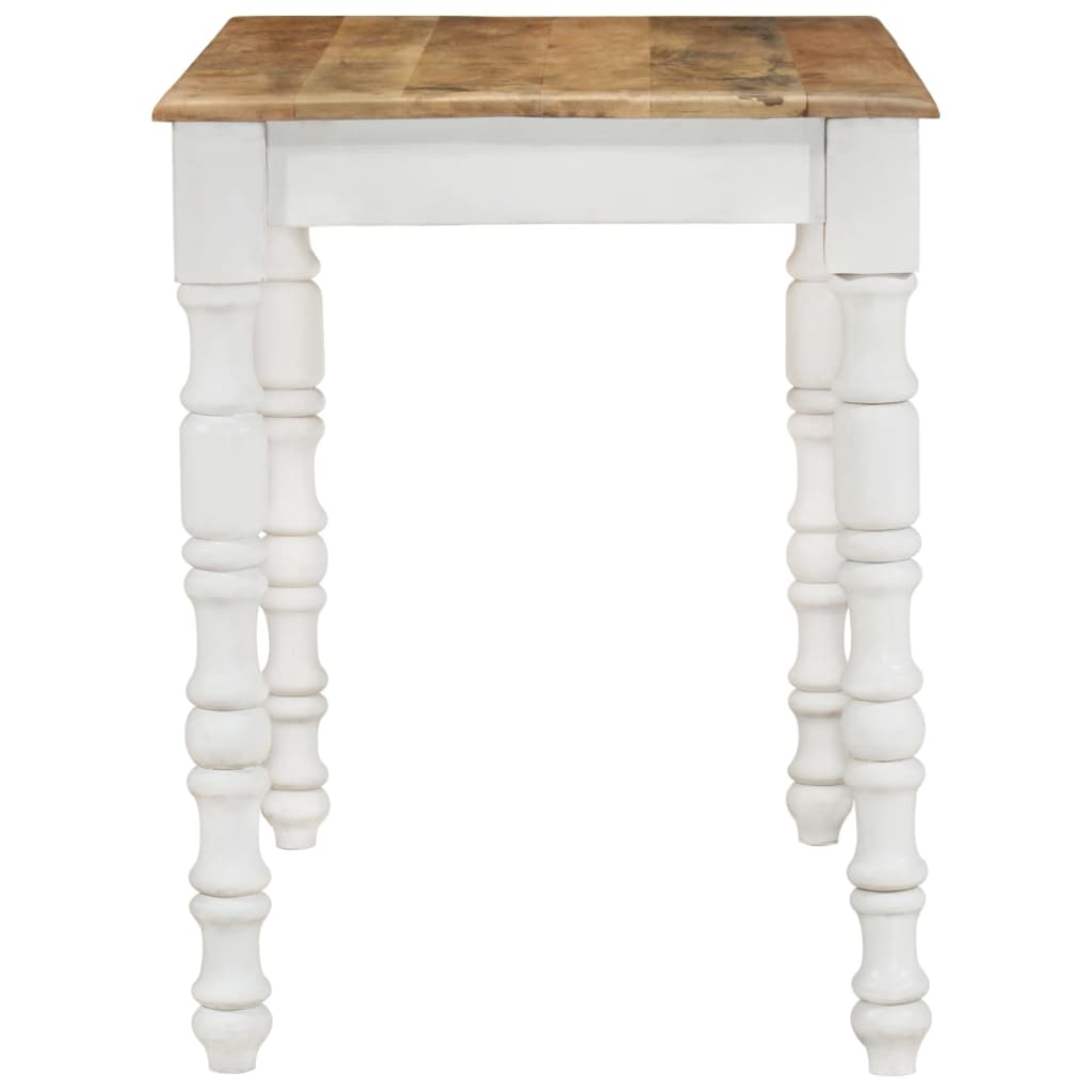 vidaXL Esstisch 110x60x76 cm Massivholz Mango