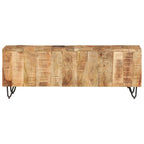 vidaXL TV-Schrank 110x30x40 cm Massivholz Mango