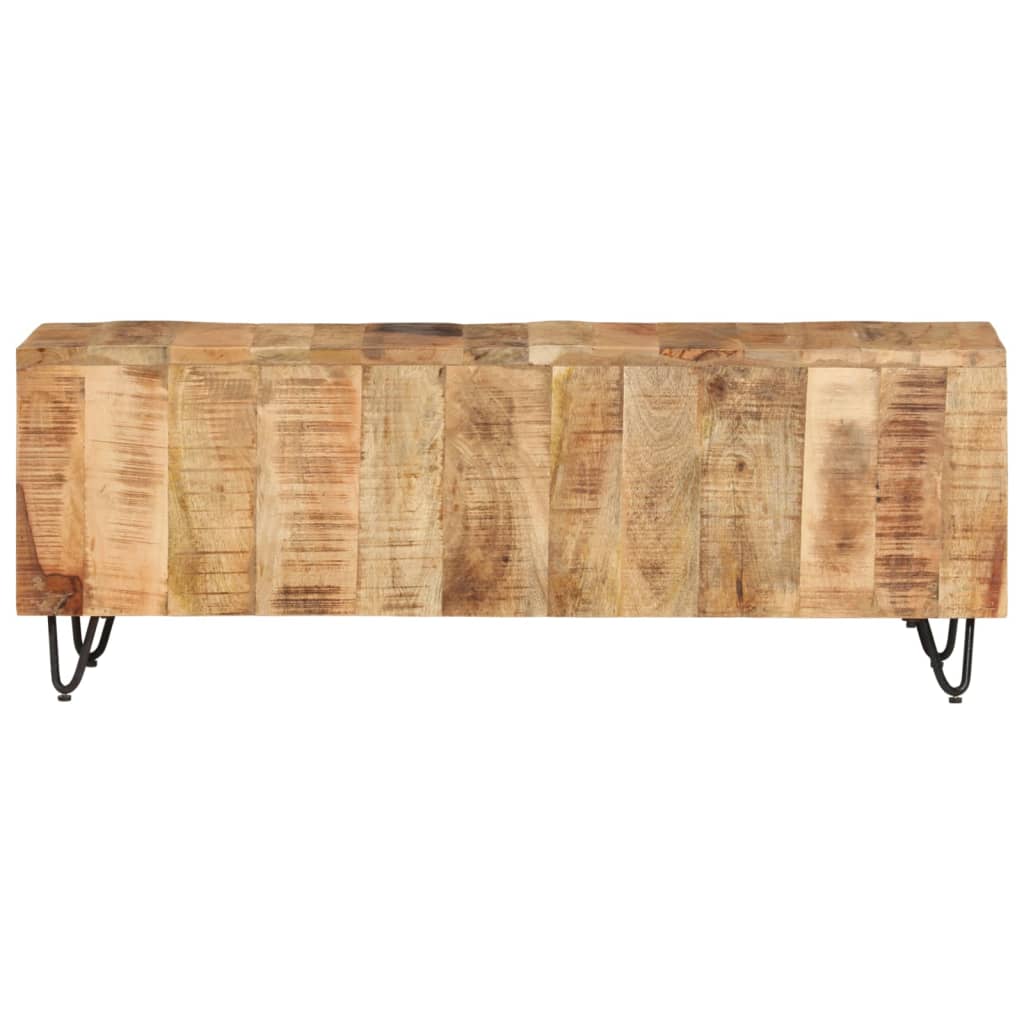vidaXL TV-Schrank 110x30x40 cm Massivholz Mango