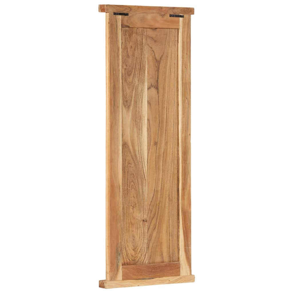 vidaXL Garderoben 2 Stk. Massivholz Akazie 38x100 cm