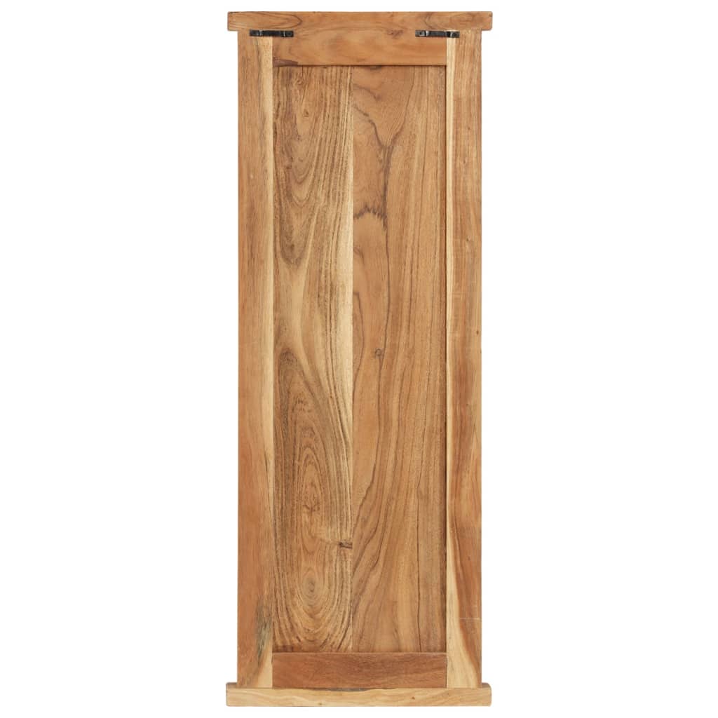 vidaXL Garderoben 2 Stk. Massivholz Akazie 38x100 cm