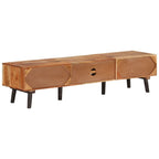 vidaXL TV-Schrank 145x35x35 cm Akazie Massivholz