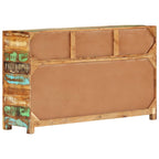 vidaXL Sideboard 110x30x65 cm Altholz Massiv