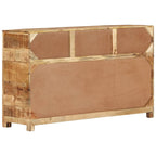 vidaXL Sideboard 110x30x65 cm Massivholz Mango