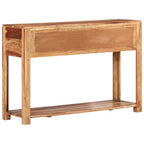vidaXL Konsolentisch 110x35x75 cm Massivholz Akazie