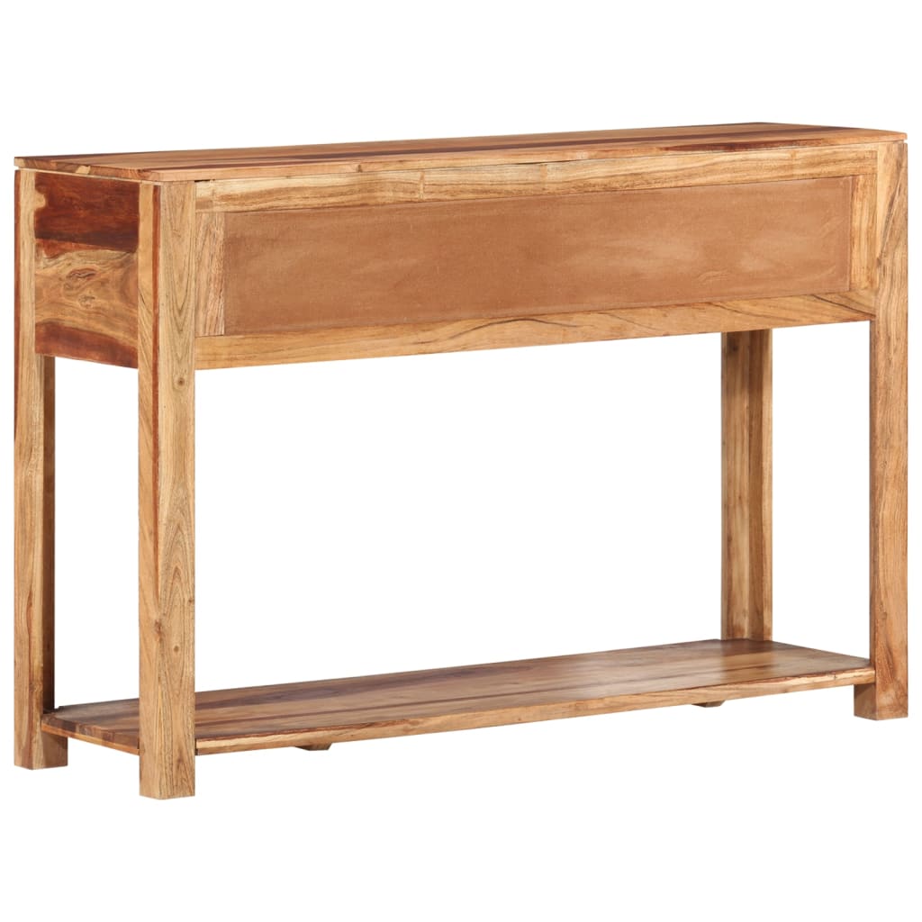 vidaXL Konsolentisch 110x35x75 cm Massivholz Akazie