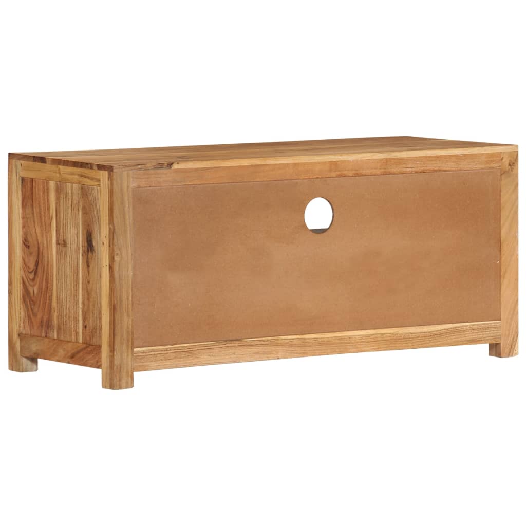 vidaXL TV-Schrank 88x35x40 cm Massivholz Akazie