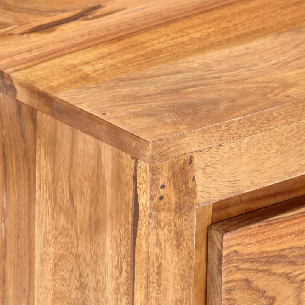 vidaXL Schubladenschrank 60x33x75 cm Massivholz Akazie