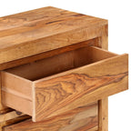 vidaXL Schubladenschrank 60x33x75 cm Massivholz Akazie