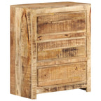vidaXL Schubladenschrank 60x33x75 cm Massivholz Mango