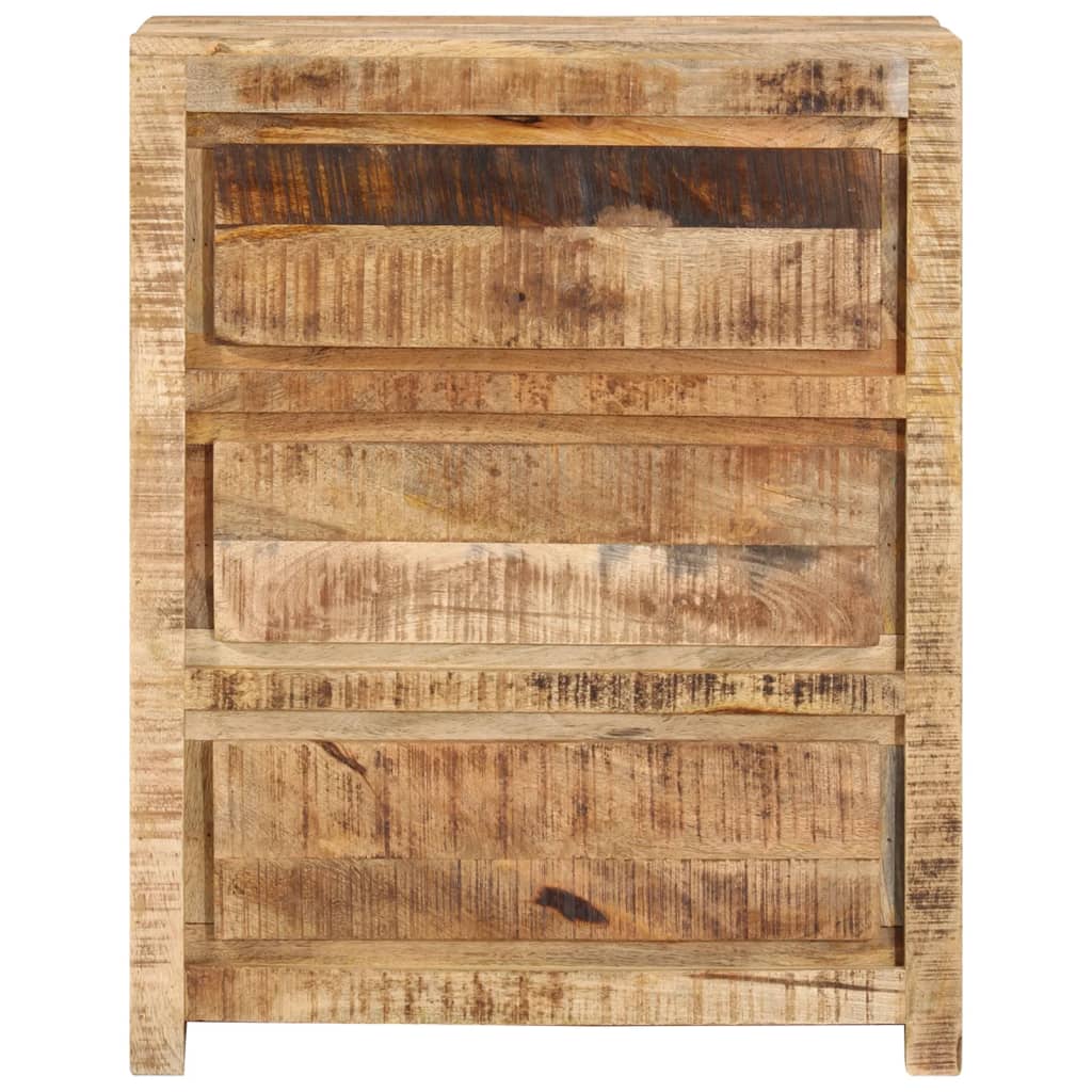 vidaXL Schubladenschrank 60x33x75 cm Massivholz Mango