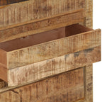 vidaXL Schubladenschrank 60x33x75 cm Massivholz Mango