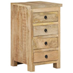 vidaXL Schreibtisch Massivholz Mango 140x50x77 cm