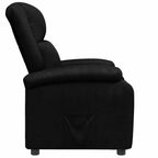 vidaXL Relaxsessel Schwarz Kunstleder