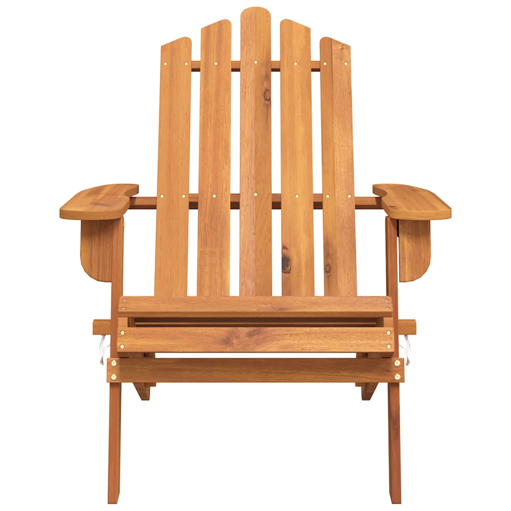 vidaXL Adirondack-Gartenstuhl Massivholz Akazie
