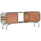 vidaXL TV-Schrank 110x30x42 cm Massivholz Mango