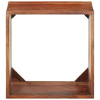vidaXL Wandregal 40x30x40 cm Massivholz Akazie