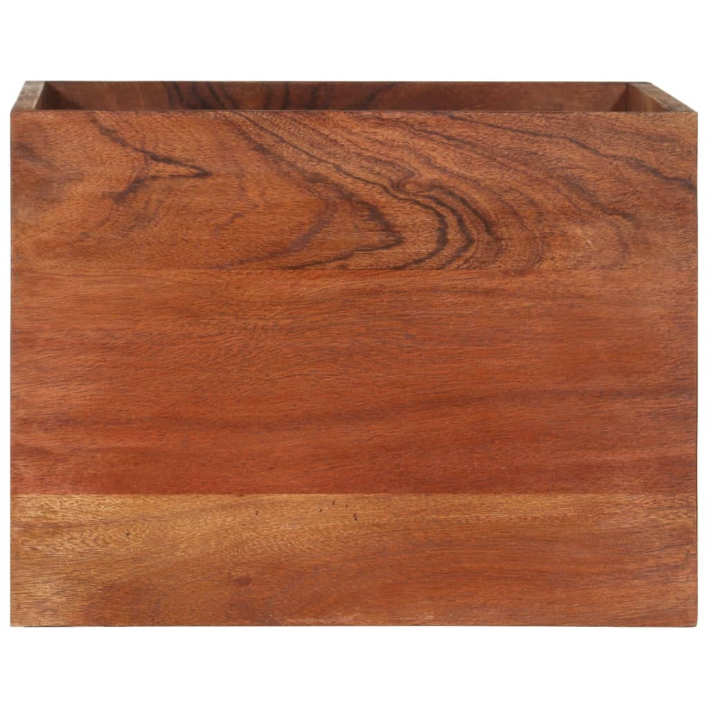 vidaXL Wandregal 40x30x40 cm Massivholz Akazie