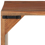 vidaXL Wandregal 40x30x40 cm Massivholz Akazie