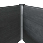 vidaXL Garten-Hochbeet 200x50x54 cm WPC Grau
