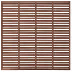 vidaXL Lamellenzaun WPC 180x180 cm Braun