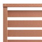 vidaXL Zaunplatte WPC 180x180 cm Braun