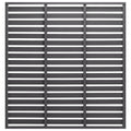 vidaXL Zaunelement WPC 180x180 cm Grau