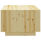 vidaXL Couchtisch 110x50x33,5 cm Massivholz Tanne