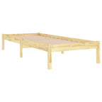 vidaXL Massivholzbett 90x190 cm