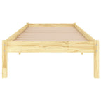 vidaXL Massivholzbett 90x190 cm