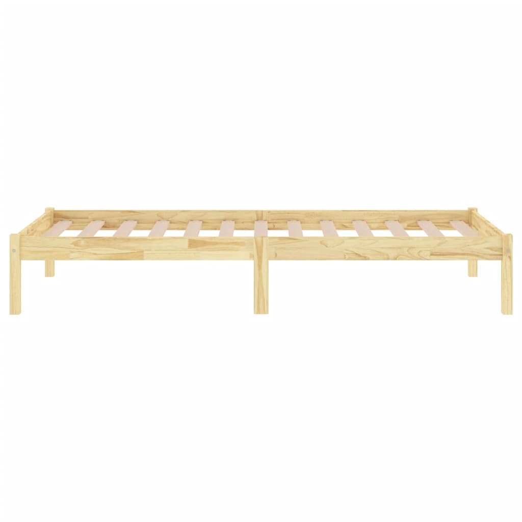 vidaXL Massivholzbett 90x190 cm