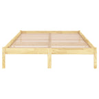 vidaXL Massivholzbett Kiefernholz 140x190 cm