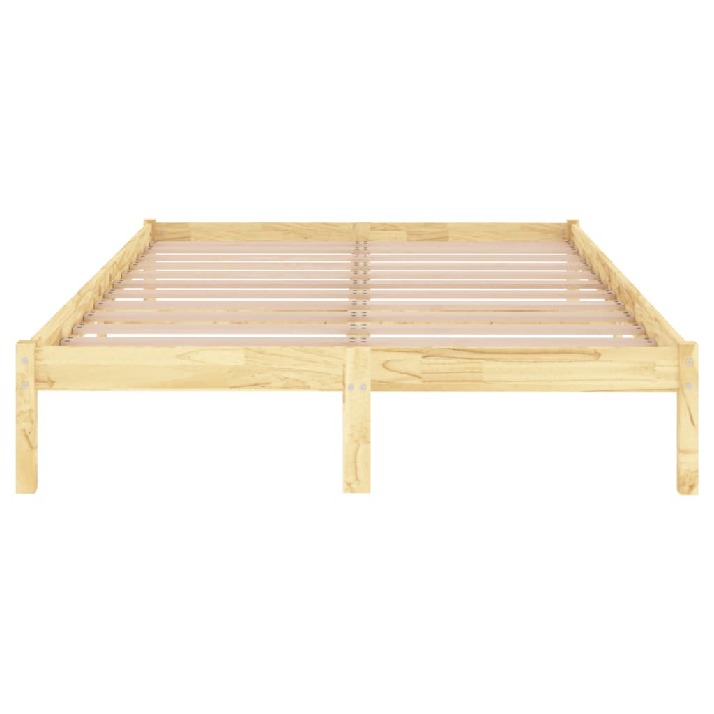 vidaXL Massivholzbett Kiefernholz 140x190 cm