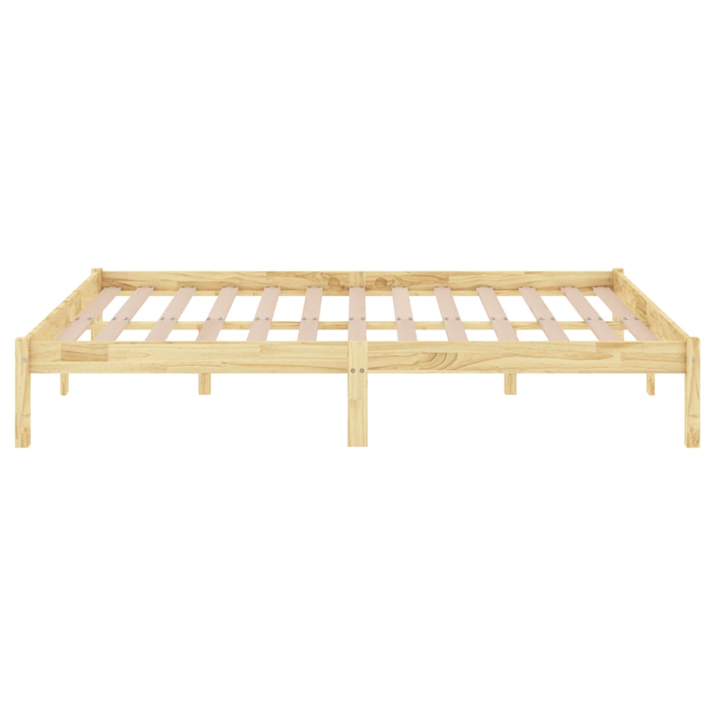 vidaXL Massivholzbett Kiefernholz 140x190 cm