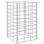 vidaXL Gabionen-Hochbeete 3 Stk. 30x30x50 cm Eisen