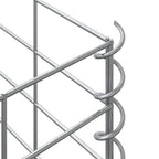 vidaXL Gabionen-Hochbeete 4 Stk. 30x30x50/100/150/200 cm Eisen