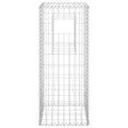 vidaXL Gabionensäule 40x40x100 cm Eisen
