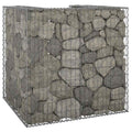 vidaXL Gabionenwand für Mülltonnen Verzinkter Stahl 320×100×120 cm