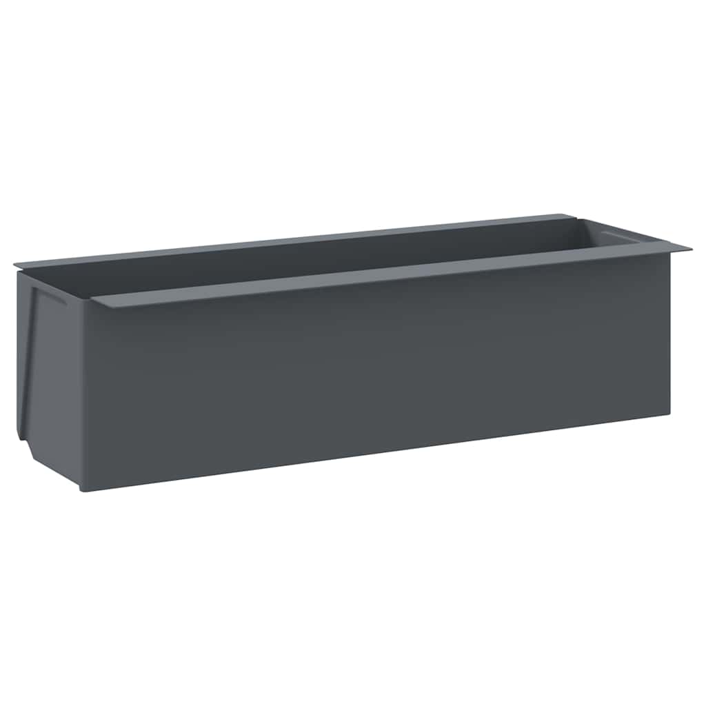 vidaXL Pflanzkasten für Europaletten 12 Stk. Grau 36x13,5x9,5 cm PP