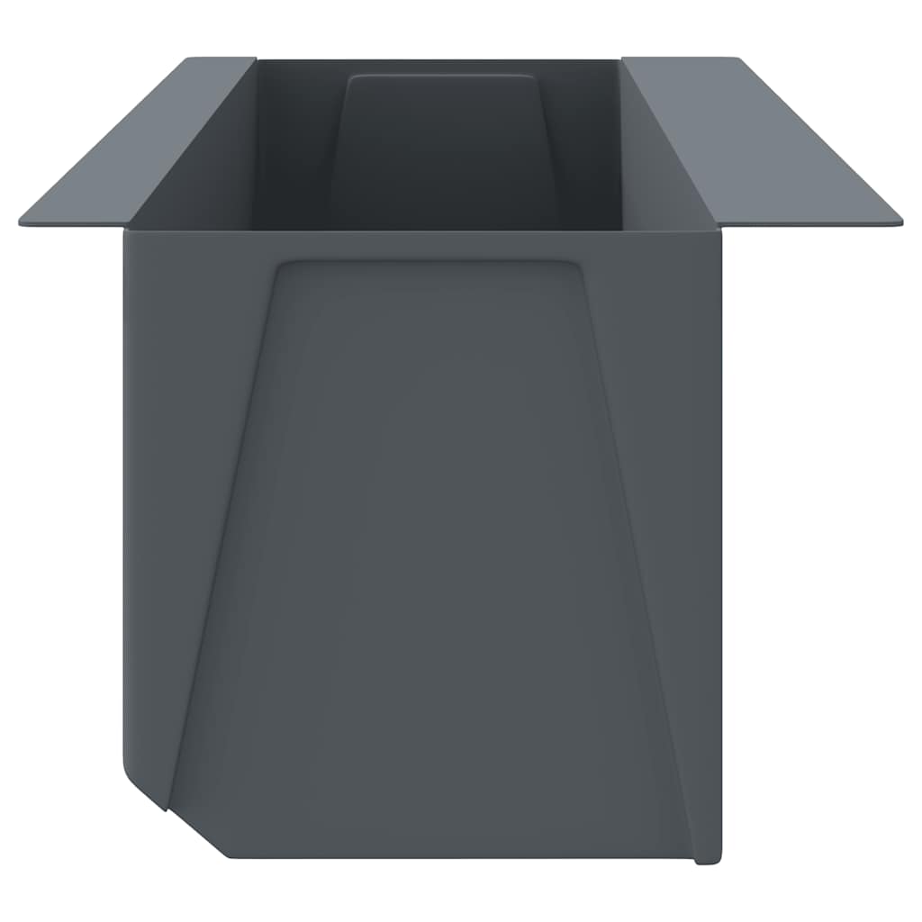 vidaXL Pflanzkasten für Europaletten 12 Stk. Grau 36x13,5x9,5 cm PP