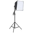 vidaXL Fotostudio-Beleuchtung Set mit Stativ und Softbox