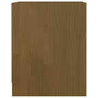 vidaXL Nachttisch Honigbraun 35,5x33,5x41,5 cm Massivholz Kiefer