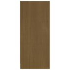 vidaXL Sideboard Honigbraun 70x33x76 cm Massivholz Kiefer