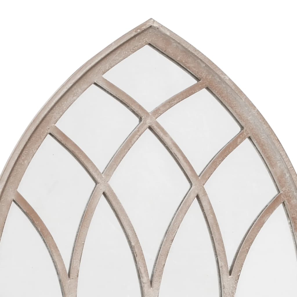 vidaXL Spiegel Sand 100x45 cm Eisen für Innenbereich