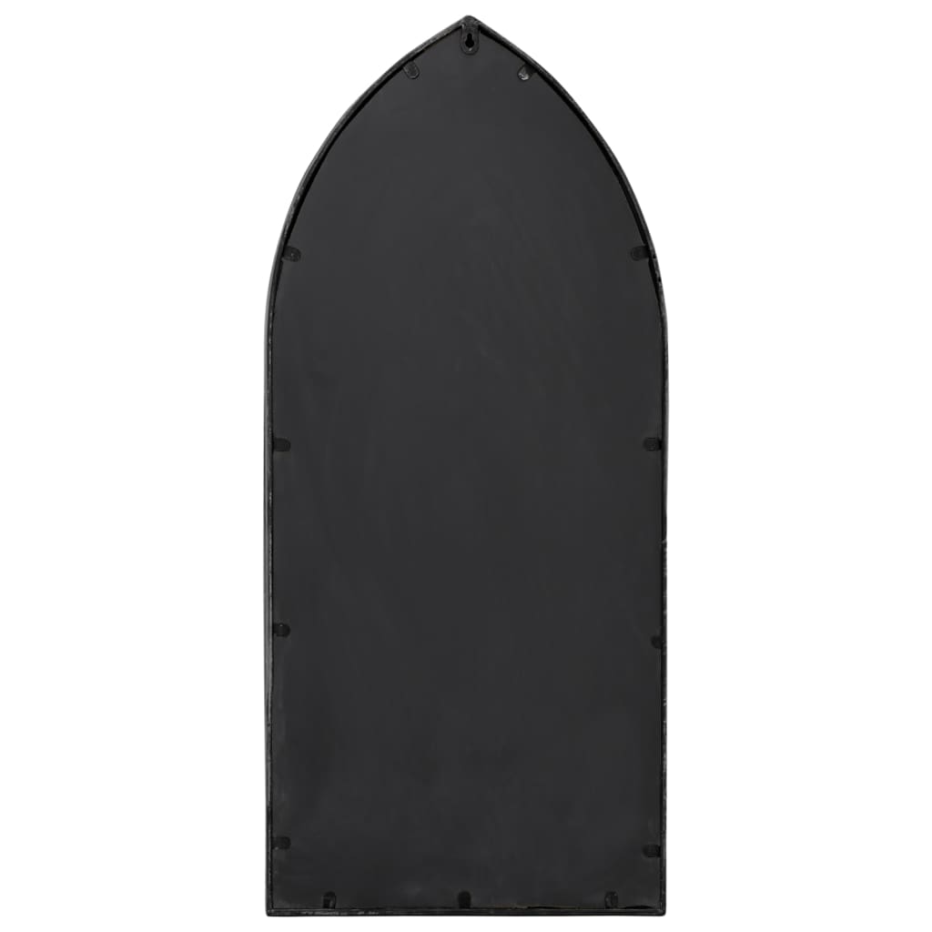 vidaXL Spiegel Schwarz 100x45 cm Eisen für Innenbereich