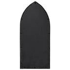 vidaXL Spiegel Schwarz 100x45 cm Eisen für Innenbereich